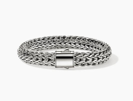 Icon Bracelet - Sterling Silver 10.5mm